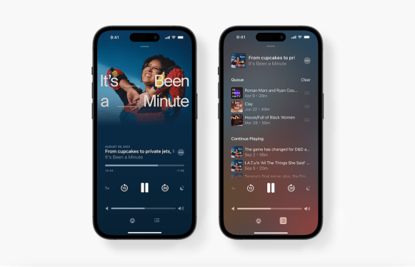 Apple’s ‘Now Playing’ Interface in Apple Podcasts Gets a Refresh with New Search Filters in iOS 17 Update