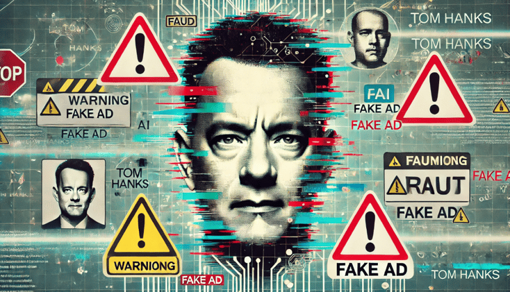 Tom Hanks Warns Fans About AI-Generated Ads Featuring His Image