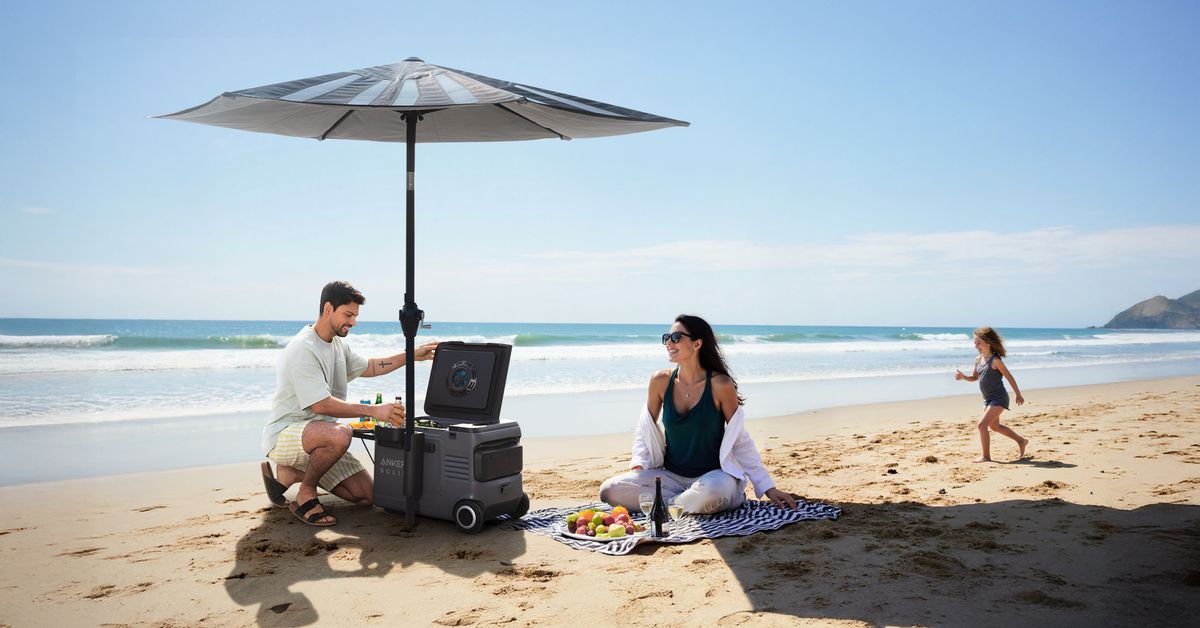 Anker’s Solar Umbrella Harnesses Next-Gen Perovskite Cells for Longer Battery Life